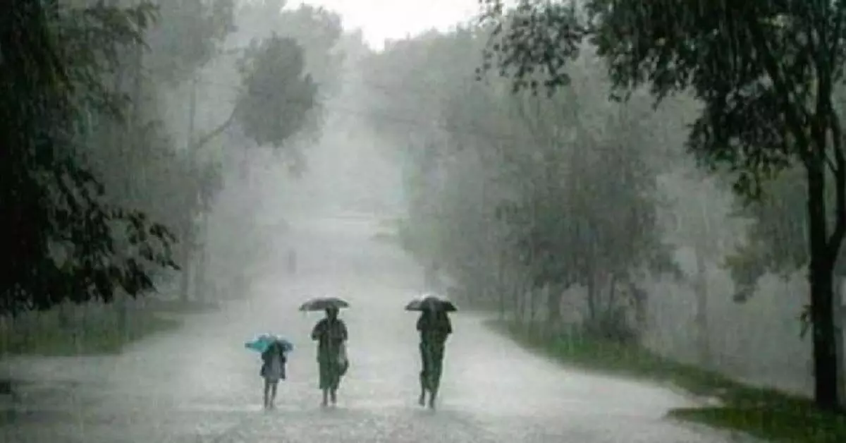 Odisha : आईएमडी ने आज ओडिशा के छह जिलों के लिए भारी बारिश का येलो अलर्ट जारी किया