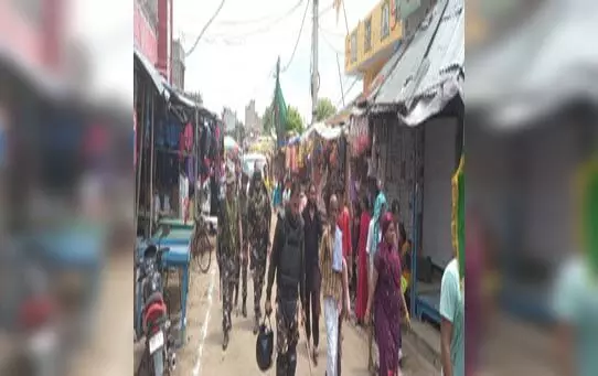 ताजिया जुलूस के दौरान दो गुटों में पथराव, 4 घायल