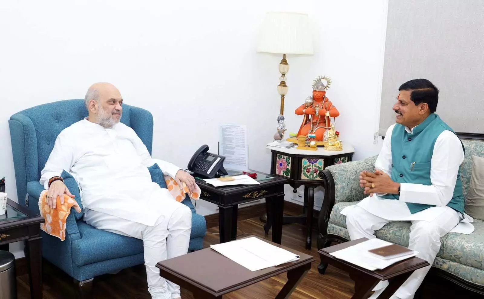 CM मोहन यादव ने केंद्रीय गृहमंत्री अमित शाह से की मुलाकात