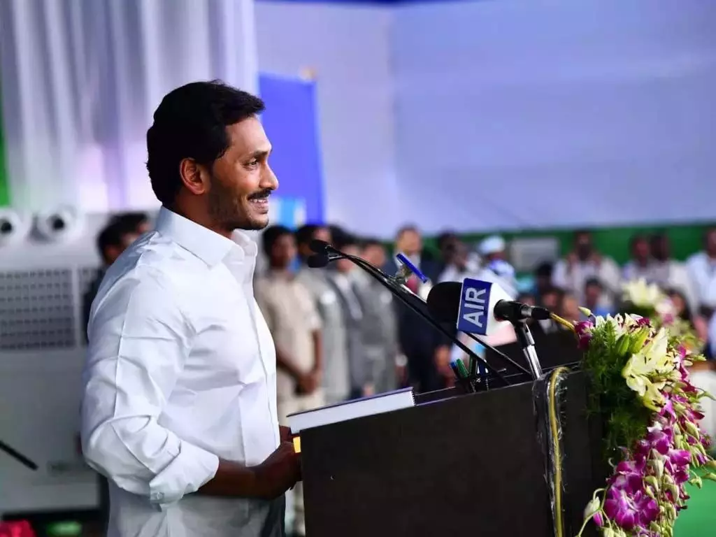 Jagan ने आंध्र में अराजकता का आरोप लगाया, केंद्रीय एजेंसियों से जांच की मांग