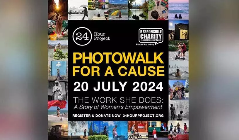 Hyderabad: 24ऑवरप्रोजेक्ट 20 जुलाई को फोटोवॉक का आयोजन करेगा