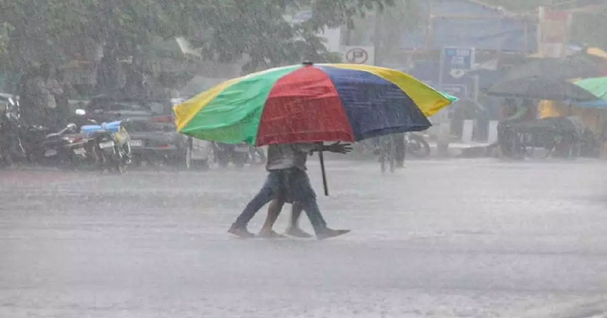 Odisha : मौसम विभाग ने ओडिशा के 10 जिलों के लिए भारी बारिश का ऑरेंज अलर्ट जारी किया