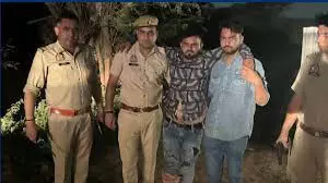 DELHI : डीजीएम की रिटायर पत्नी से चेन लूट का आरोपी मुठभेड़ में घायल