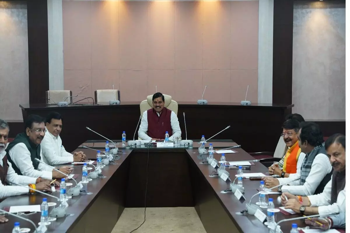 Bhopal: मुख्यमंत्री डाॅ. मंत्रालय में मोहन यादव की अध्यक्षता में कैबिनेट बैठक हुई