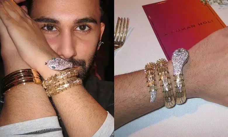 Entertainment:ओरी ने 20 करोड़ रुपये की हीरे जड़ी घड़ी दिखाई