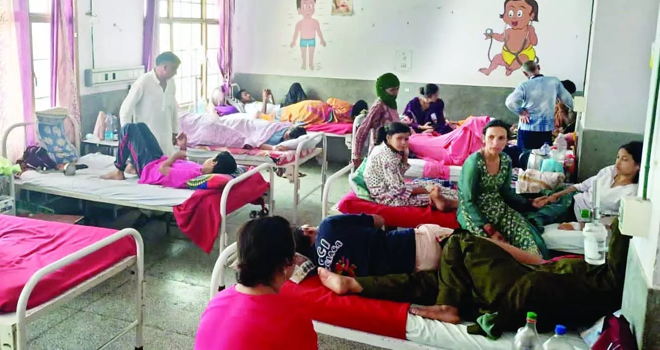 जोगिंद्रनगर Hospital में पीलिया से ग्रस्त 48 रोगियों का चल रहा उपचार
