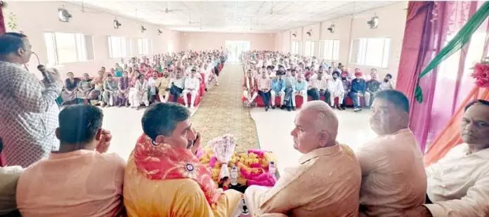 जुगल, चौधरी ने Suchetgarh में मातृदाता अभिनंदन समारोह को संबोधित किया