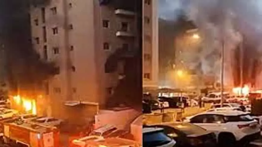 Kuwait में अपार्टमेंट में आग लगने से भारतीय परिवार के 4 सदस्यों की मौत