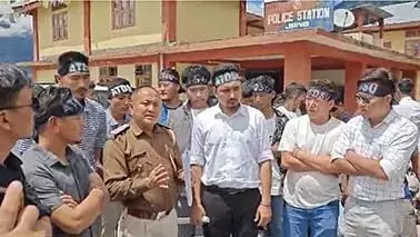 Arunachal : संघ ने आईएलपी और अन्य मुद्दों पर मार्च निकाला