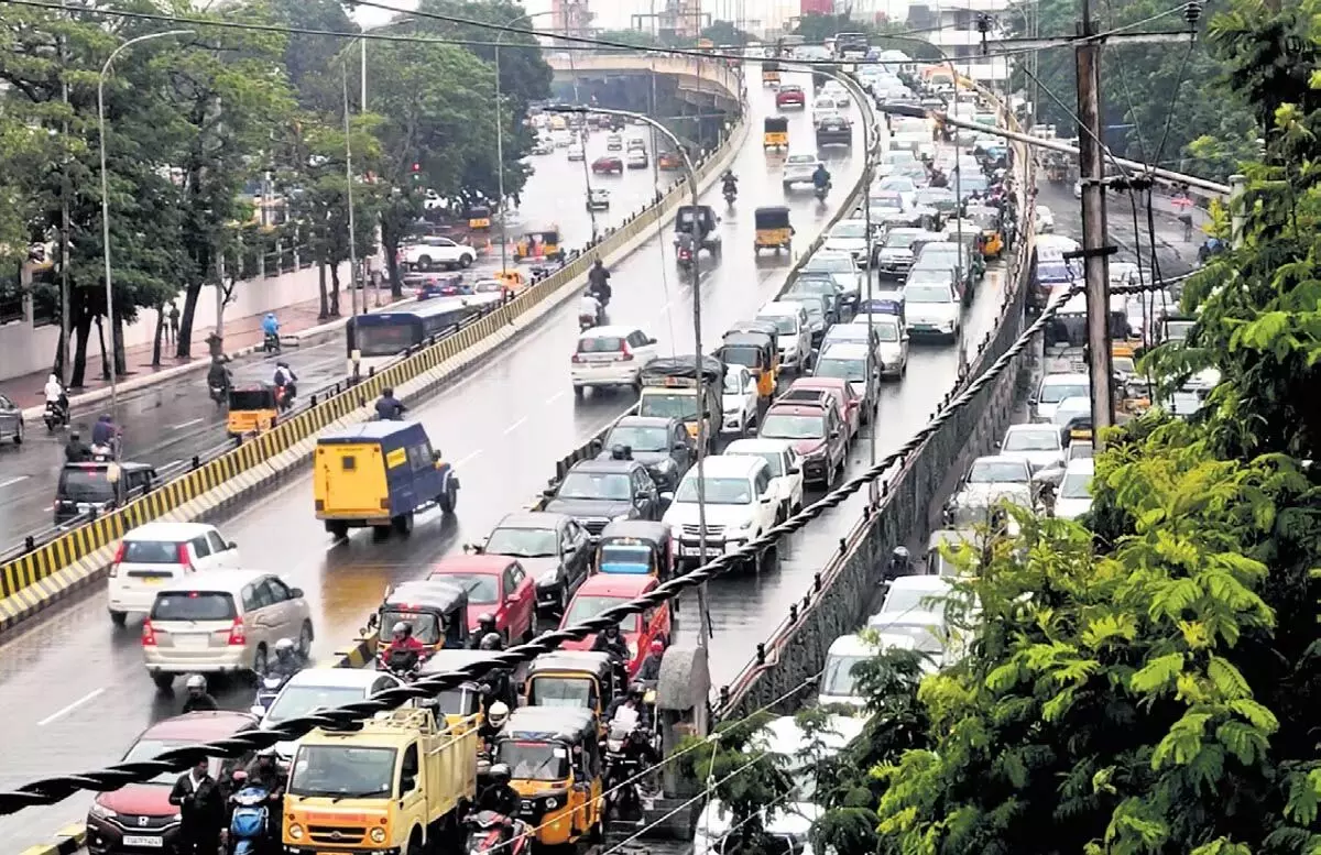 Hyderabad और आसपास के जिलों में भारी बारिश