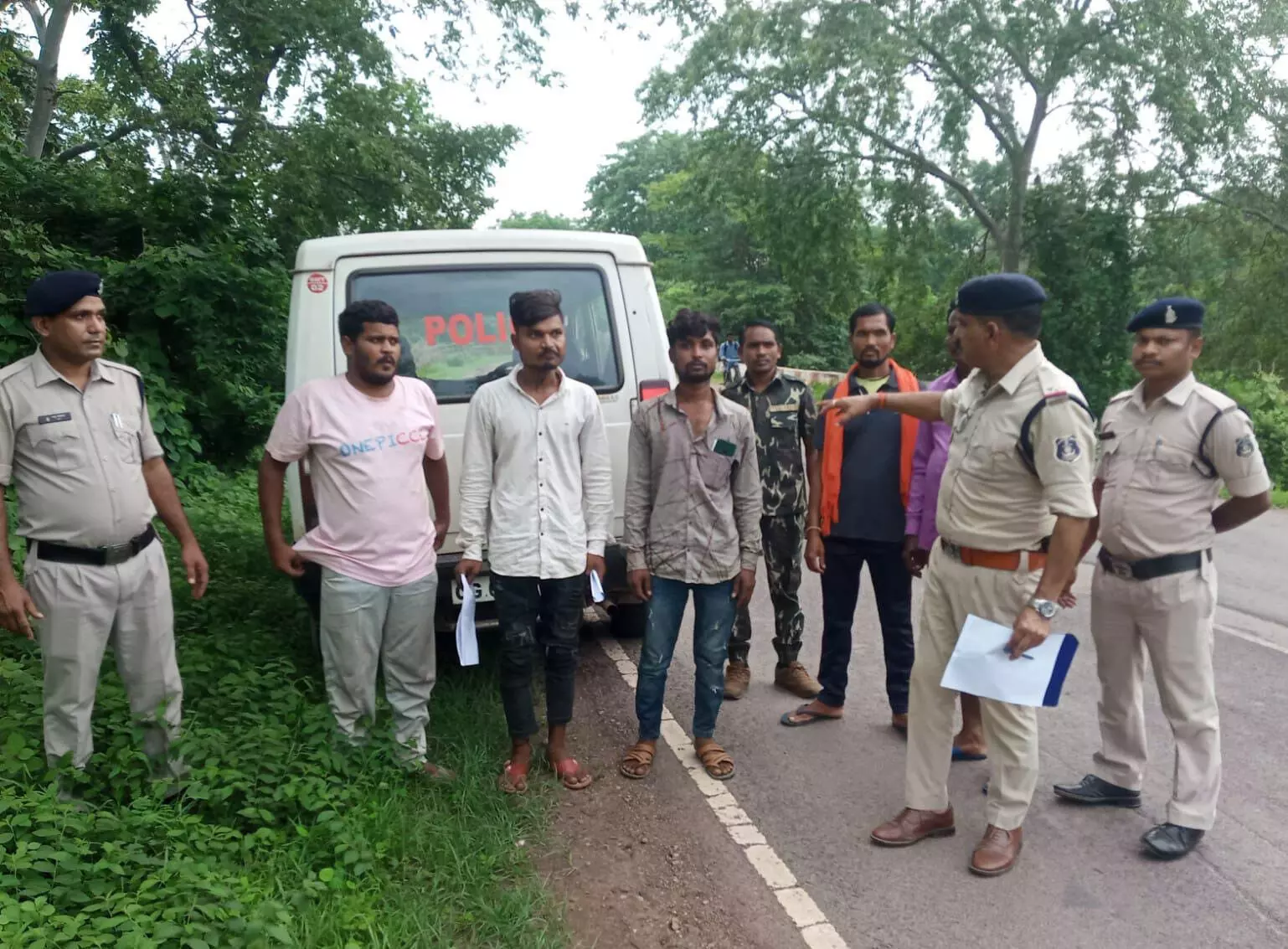 chhattisgarh news: तीन गांजा तस्कर गिरफ्तार
