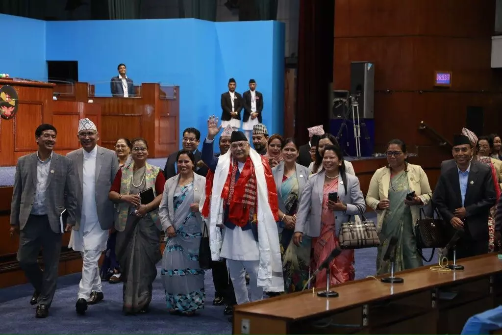 Nepal: प्रधानमंत्री ओली को विश्वास प्रस्ताव में दो तिहाई वोट मिले