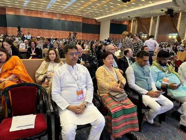 CM Manik Saha ने भारत मंडपम में विश्व धरोहर कार्यक्रम में भाग लिया