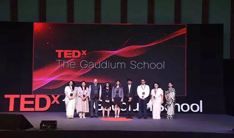 गौडियम स्कूल ने हैदराबाद में TEDx वार्ता का आयोजन किया