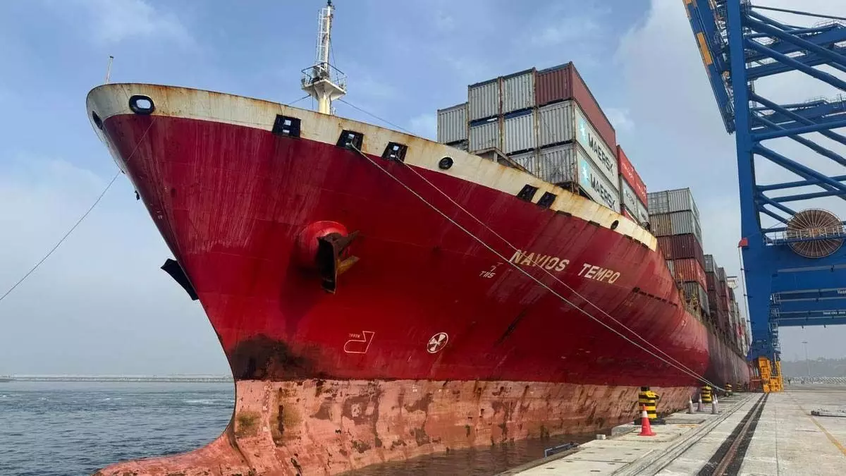 Chennai: दूसरा फीडर जहाज आज चेन्नई के लिए रवाना होगा