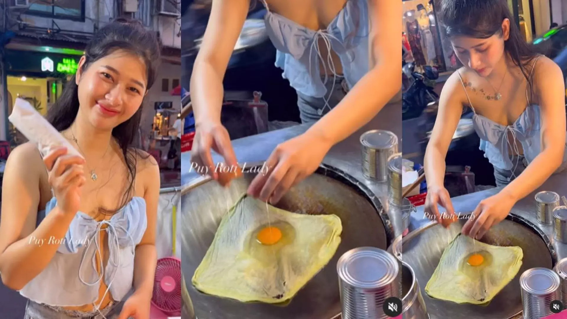 Video: अंडे के साथ रोटी बनाने वाली थाई लड़की का वीडियो वायरल