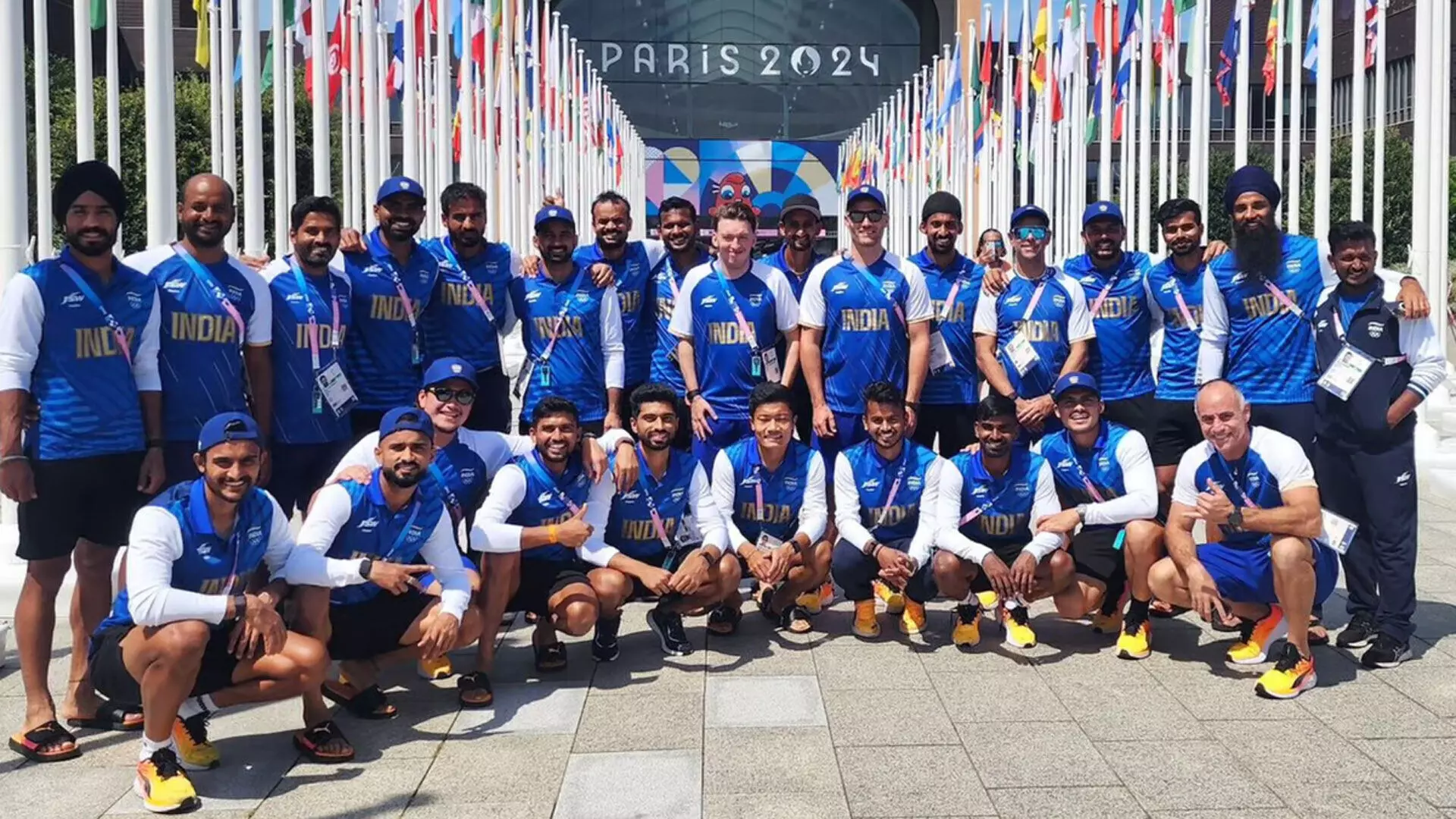 Paris Olympics: भारत का तीरंदाजी, टेटे और हॉकी दल आयोजन से पहले पहुंचा