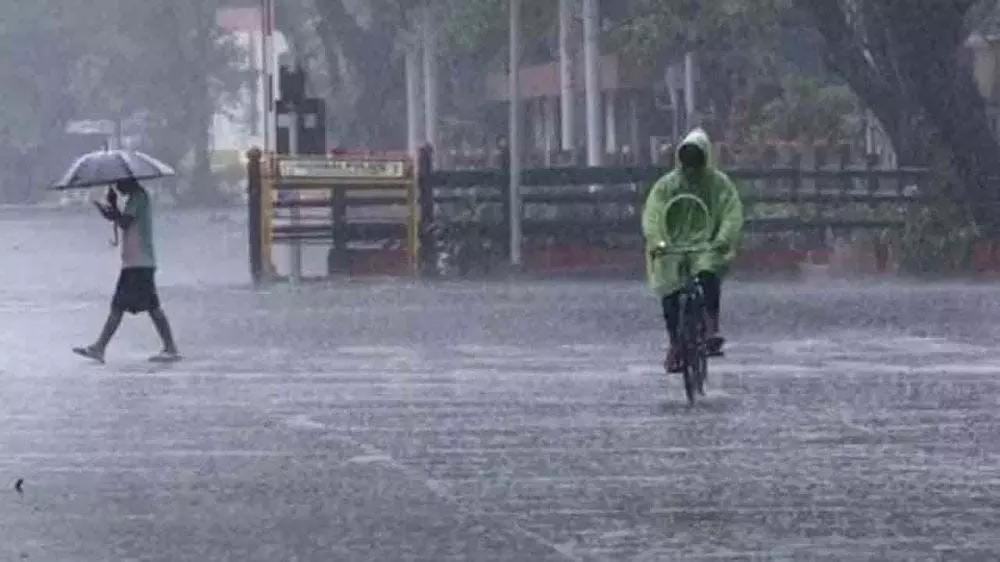Gujarat weather update  : 4 घंटे में 85 तालुका में बारिश, नखत्राणा में 6 इंच बारिश