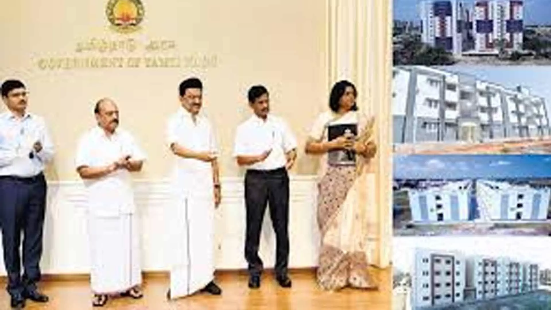 Tamil Nadu: मुख्यमंत्री ने 900 करोड़ रुपये की आवासीय परियोजनाओं का उद्घाटन किया