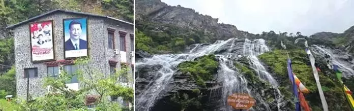 Arunachal : वास्तविक नियंत्रण रेखा के पास पवित्र झरना छुमी ग्यात्से