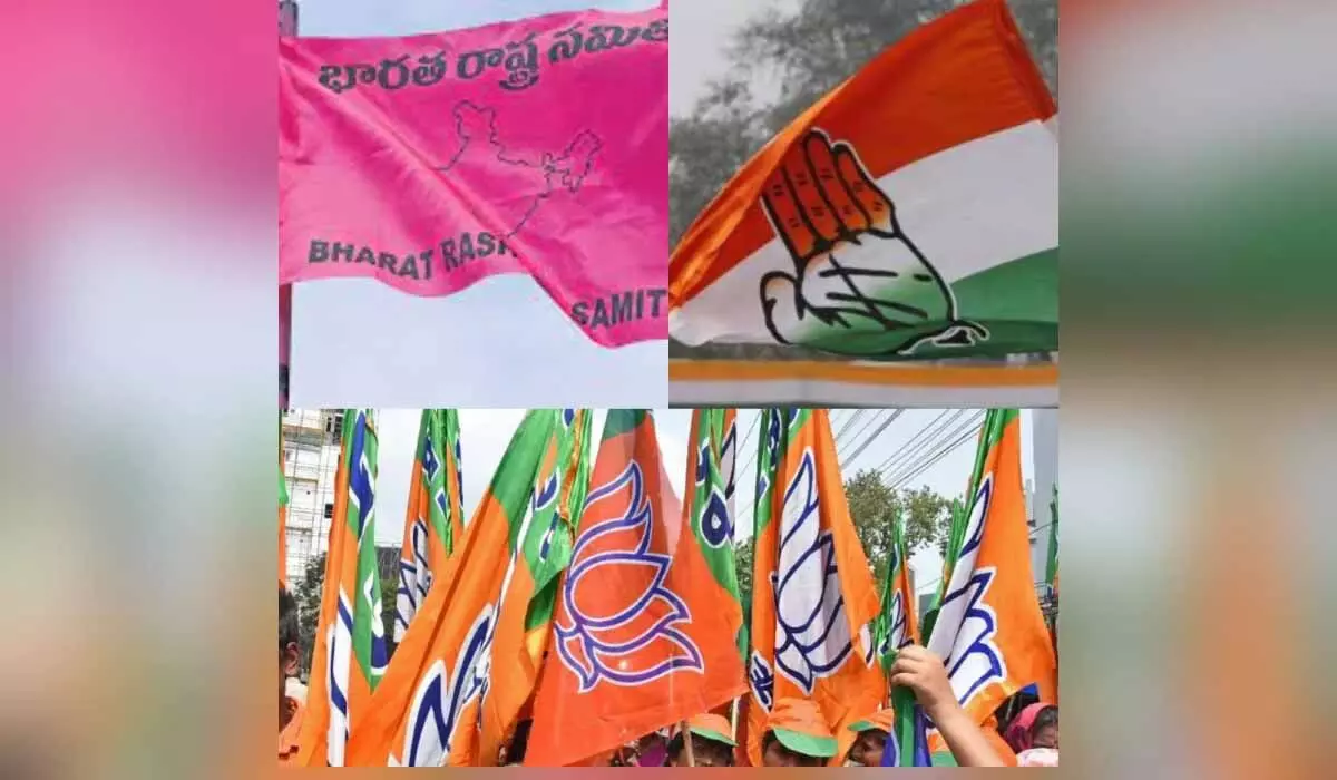 Telangana के लिए धन जुटाने में असमर्थता पर कांग्रेस, बीआरएस ने भाजपा को घेरा