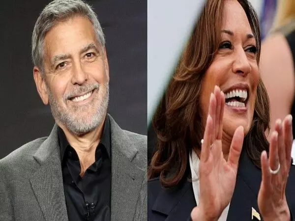 George Clooney ने अमेरिकी राष्ट्रपति पद के लिए कमला हैरिस का समर्थन किया