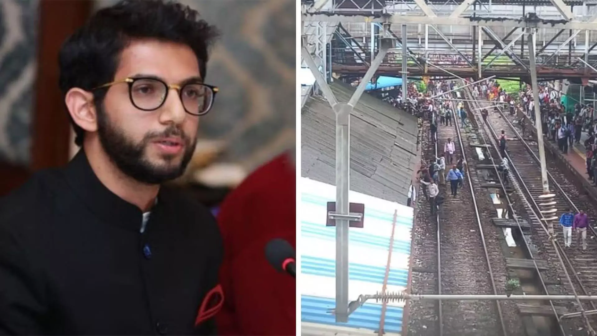 Mumbai: आदित्य ठाकरे ने भारत के रेल मंत्रालय की आलोचना की