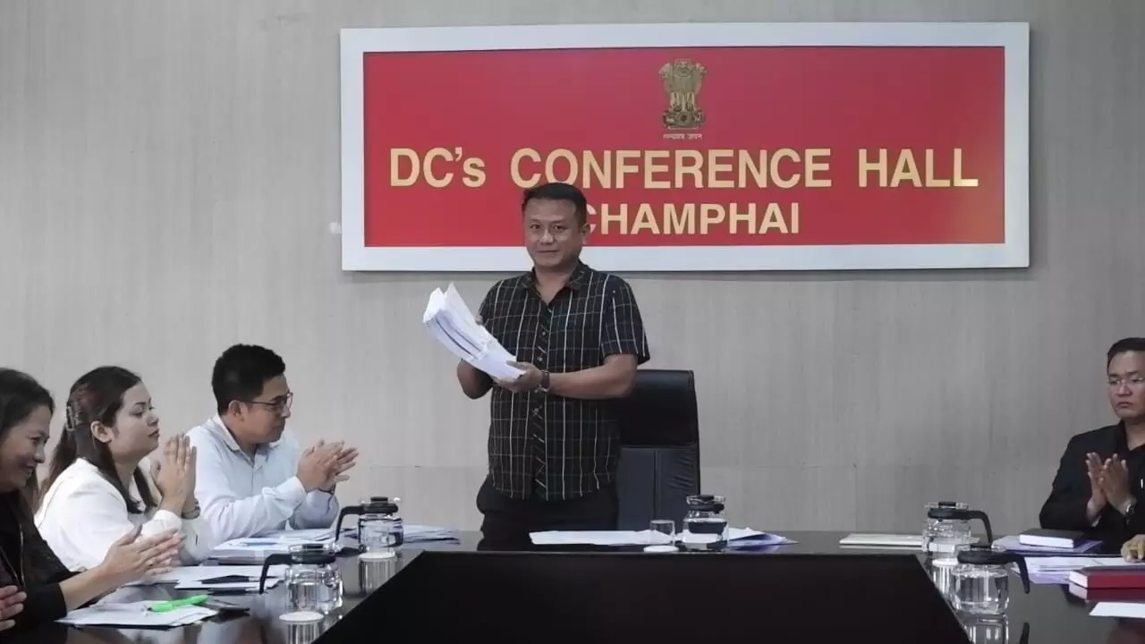 Champhai में वीसी उपचुनाव के लिए मतदाता सूची का मसौदा तैयार करें