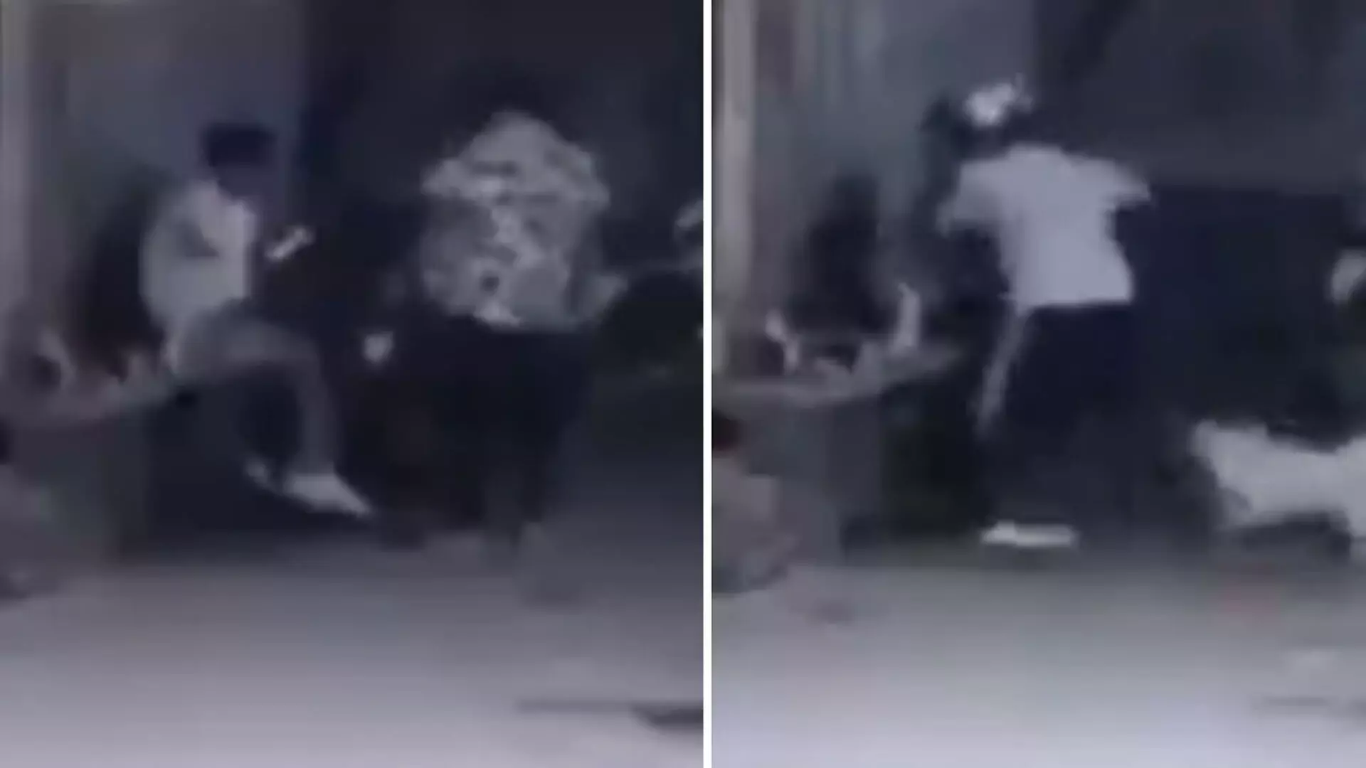 हत्या का LIVE VIDEO, युवक को 17 बार चाकू घोंपा