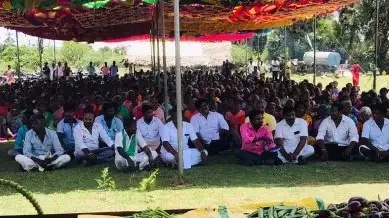 Tamil Nadu: किसानों ने NH जाम किया