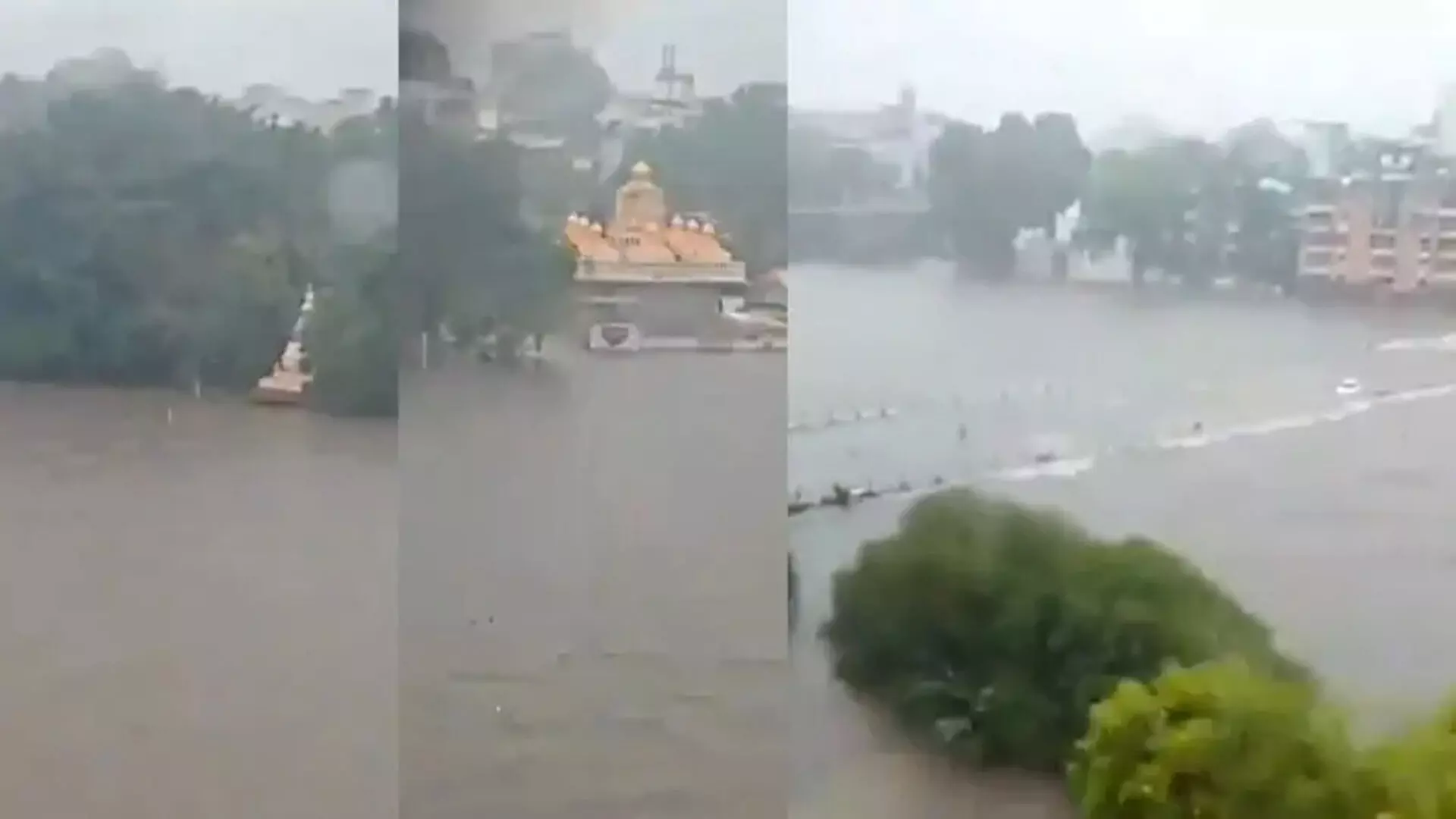 Pune में भरी बारिश, मेट्रो यात्री ने बनाया वीडियो