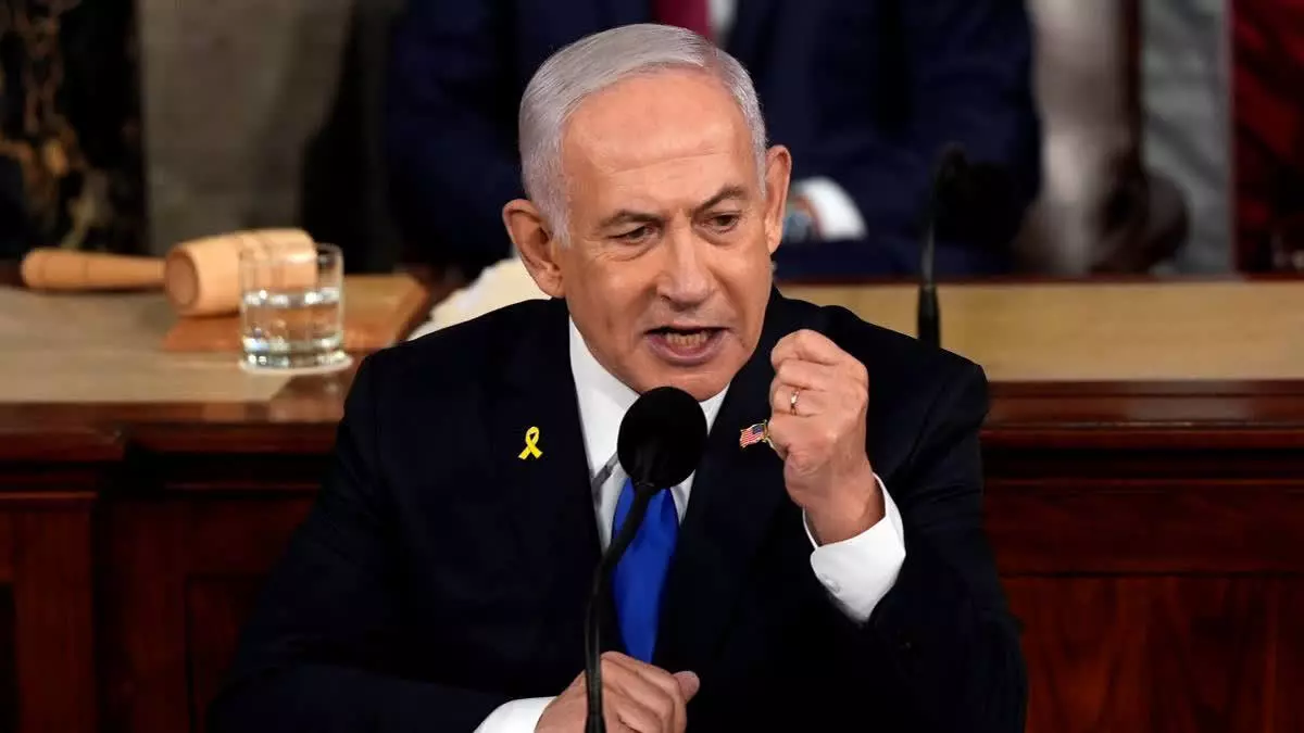 Netanyahu ने प्रदर्शनकारियों से कहा- आप आधिकारिक तौर पर ईरान के उपयोगी मूर्ख बन गए