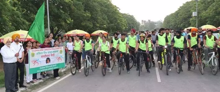 Ludhiana: साइकिल रैली का आयोजन किया