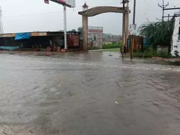 Weather  : जयपुर में रात भर बरसा सावन , करौली के पांचना बांध में भारी बारिश