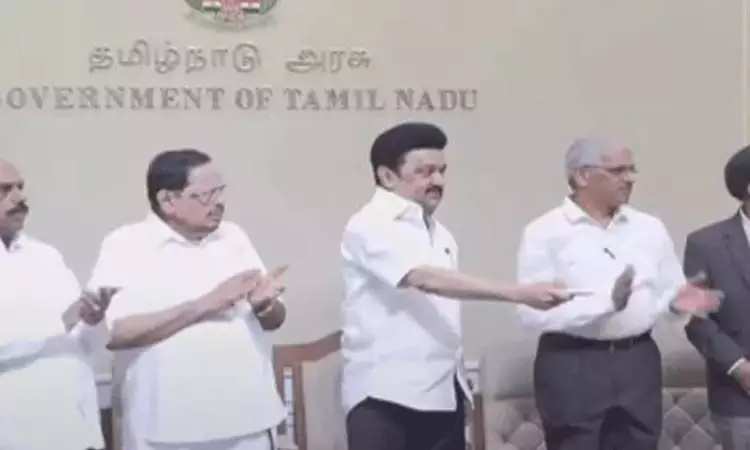 Tamil Nadu हाउस का होगा पुनर्निर्माण, CM स्टालिन ने रखी आधारशिला