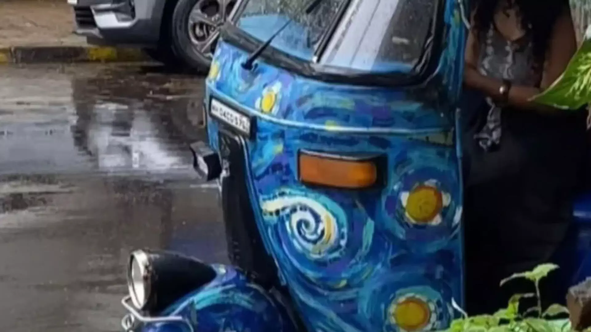 Mumbai ऑटो रिक्शा का वान गॉग से प्रेरित स्टाइल वायरल