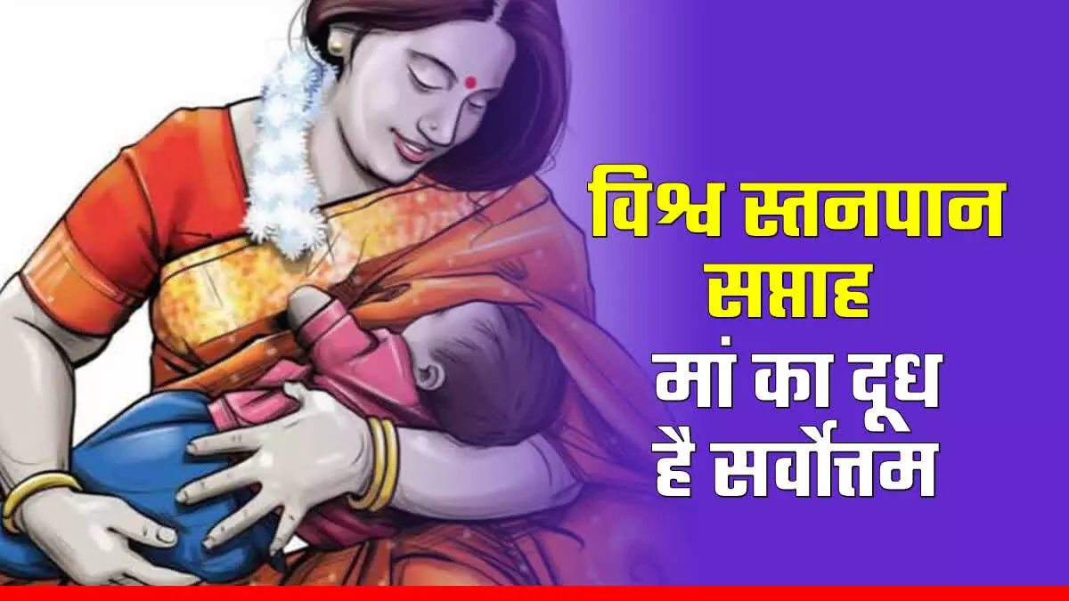 Bhilwara : जिले में विश्व स्तनपान सप्ताह का आयोजन 1 से 7 अगस्त तक