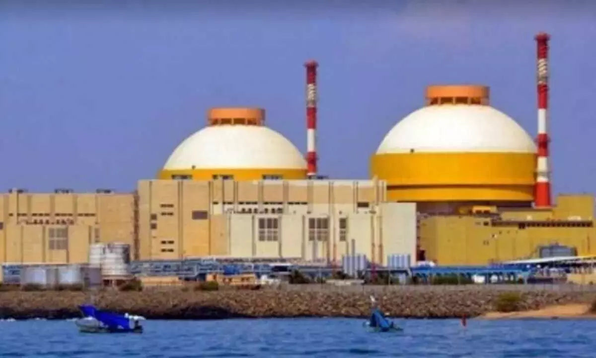 Kudankulam में परमाणु ऊर्जा संयंत्र से 100 अरब किलोवाट घंटा बिजली मिलेगी