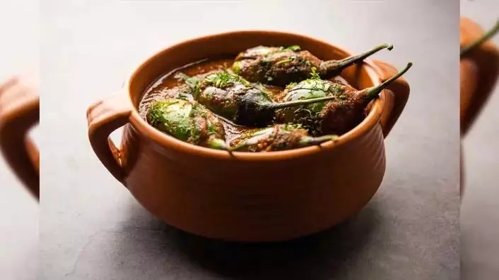 Baingan Salan Recipe:आप भी बनाइये, मसालेदार भरवा