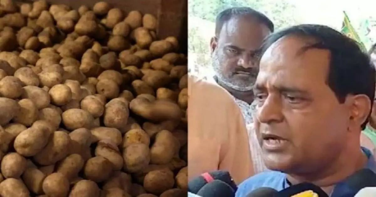 Odisha  : खाद्य आपूर्ति मंत्री ने कहा, आलू की कीमत 32 रुपये प्रति किलो तय तय की गई, दोषी व्यापारियों के खिलाफ सख्त कार्रवाई की जाएगी
