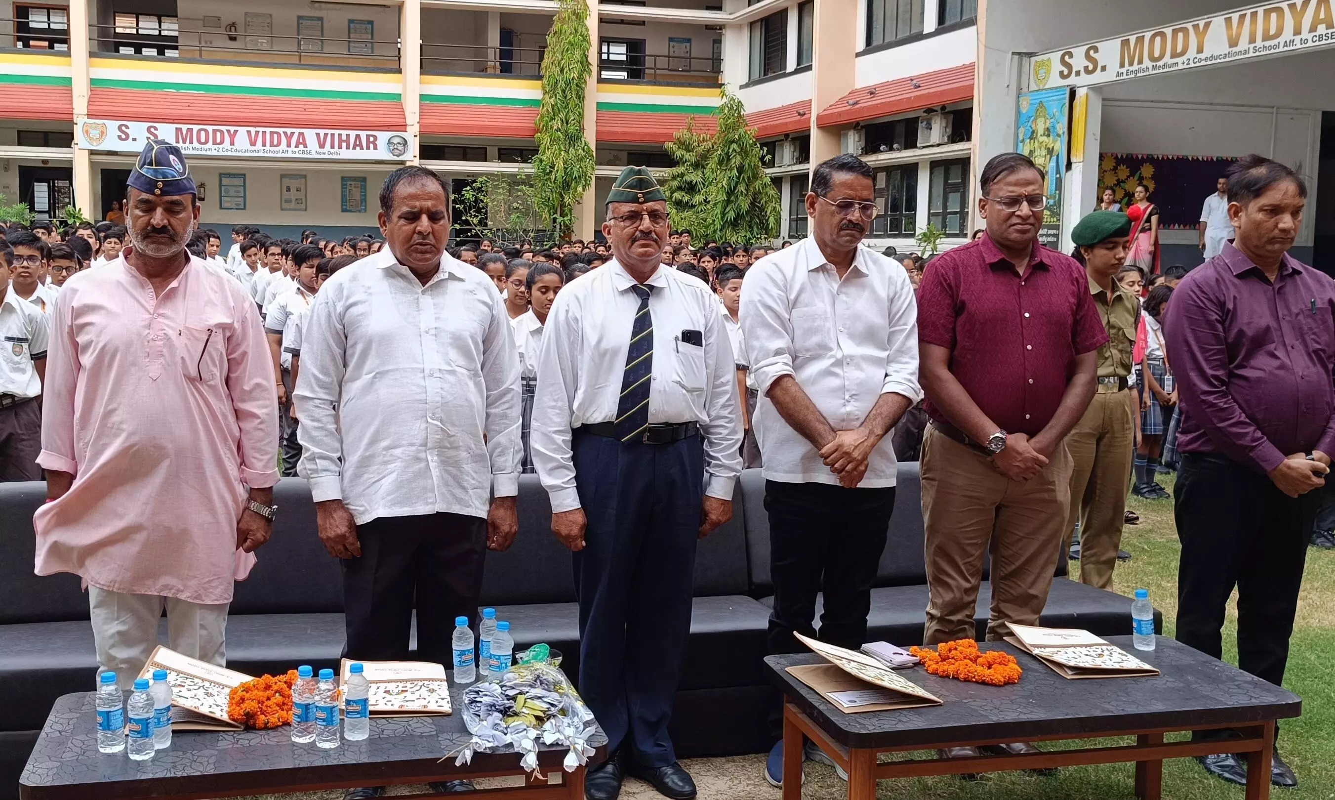 Jhunjhunu: एसएस मोदी विद्या विहार में कारगिल विजय दिवस की रजत जयंती मनाई गई