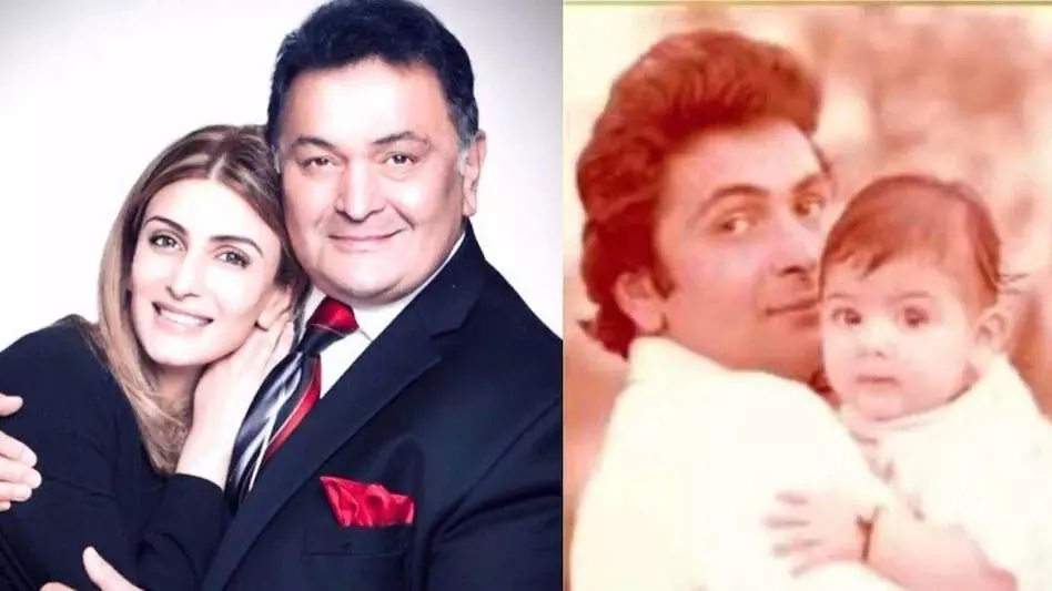 Father Rishi Kapoor  के निधन के बाद रिद्धिमा का दुख