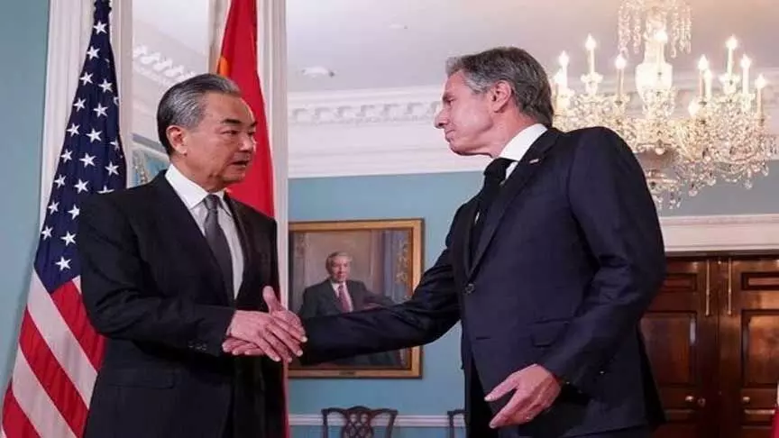 US: विदेश मंत्री ब्लिंकन ने लाओस में चीन के वांग यी से मुलाकात की