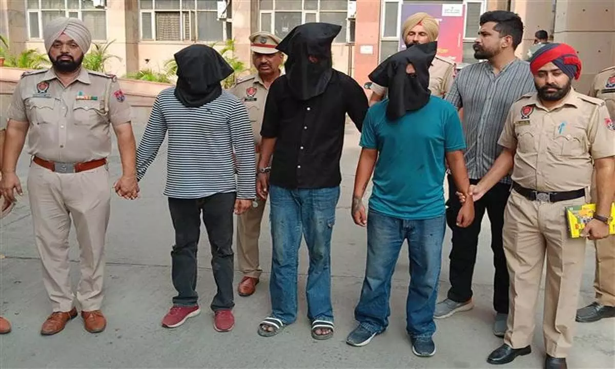 Punjab: कार चोरी के आरोप में तीन गिरफ्तार