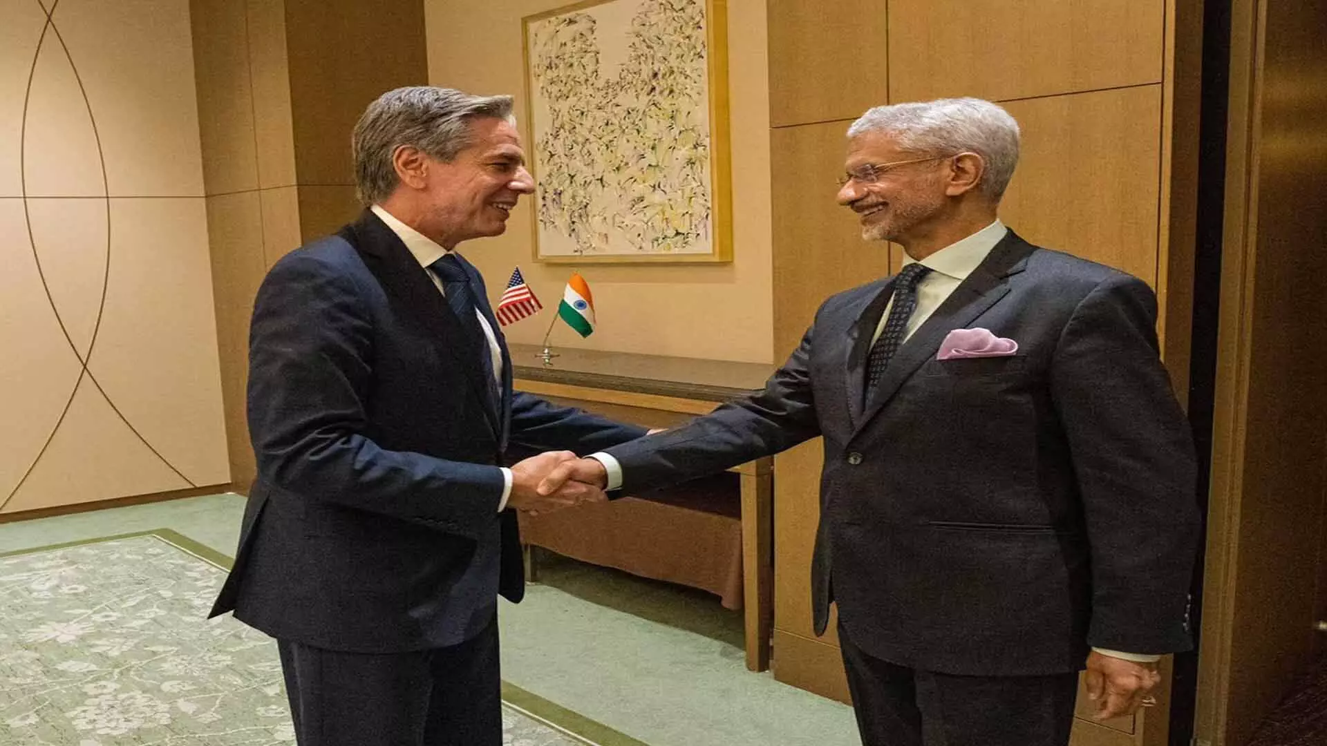 Foreign मंत्री जयशंकर और ब्लिंकन ने टोक्यो में बैठक  की