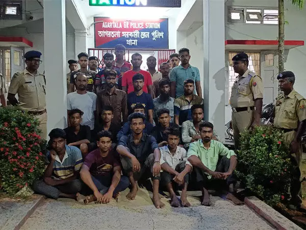 Agartala रेलवे स्टेशन पर 23 बांग्लादेशी नागरिक गिरफ्तार: जीआरपी