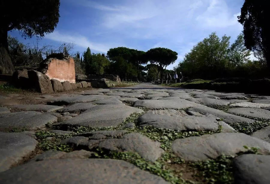 Appian Way को संयुक्त राष्ट्र की सांस्कृतिक विरासत सूची में शामिल