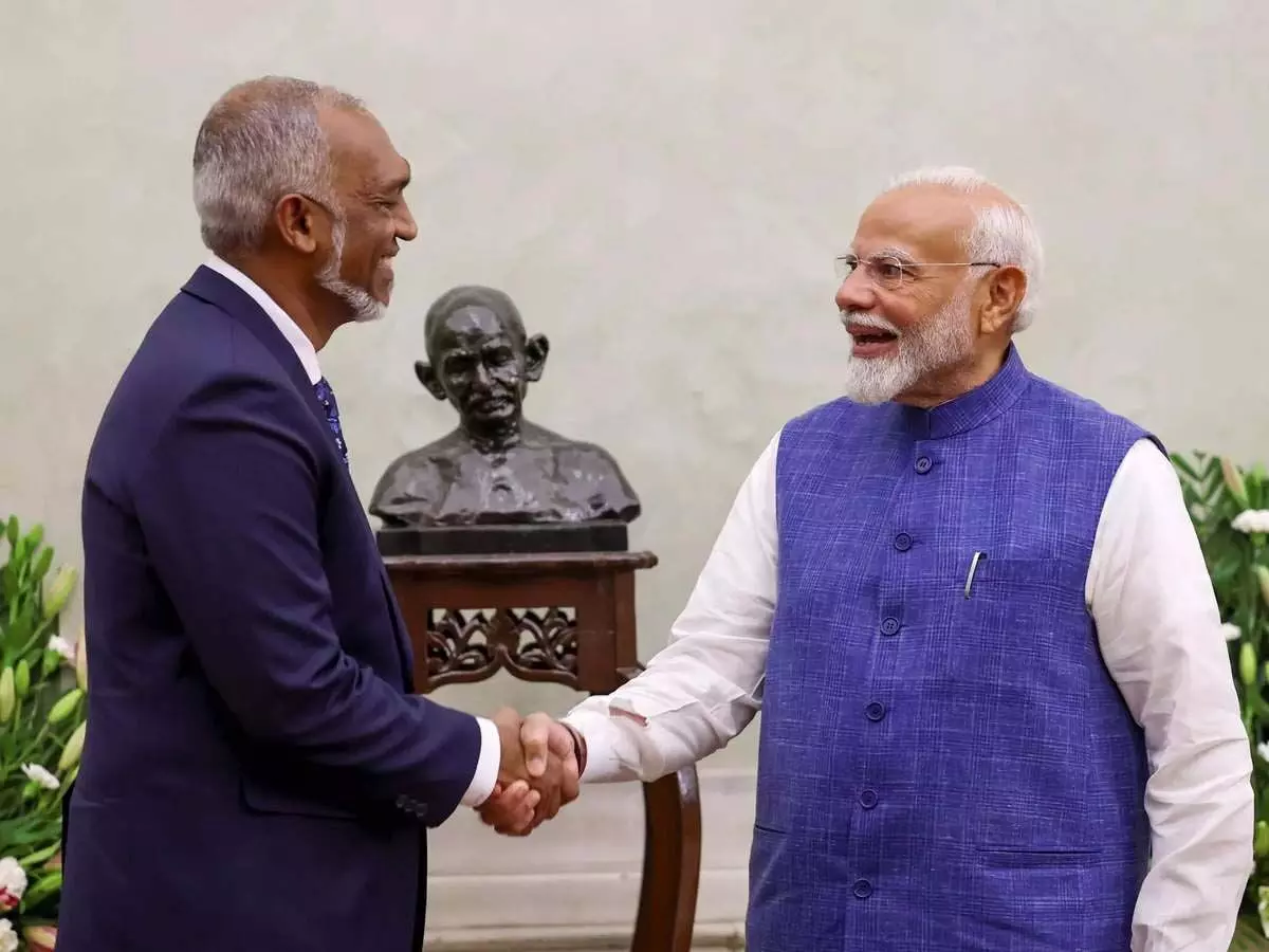 Maldives के राष्ट्रपति ने भारत को धन्यवाद दिया