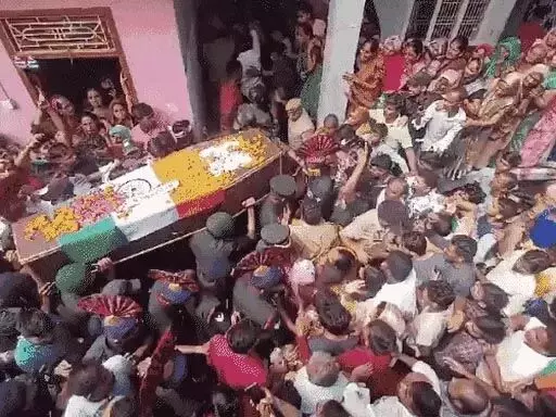 राजकीय सम्मान के साथ शहीद मोहित कुमार राठौड़ को अंतिम विदाई, शहादत पर पिता को गर्व