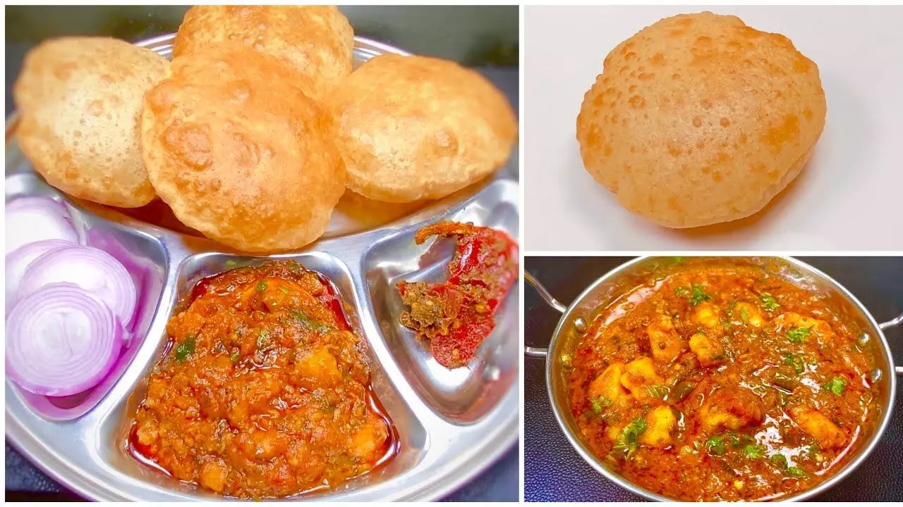 Masala Puri- Potato टमाटर की सब्जी, उंगलियां चाटते रह जाएंगे रिश्तेदार